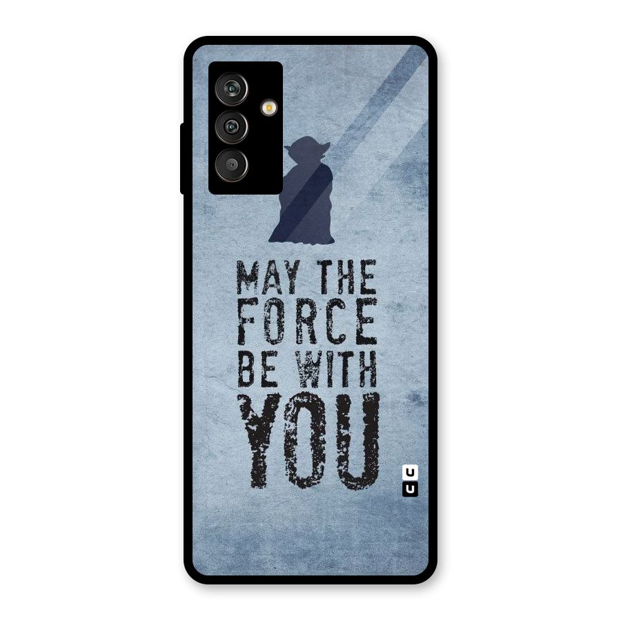 Power With You Glass Back Case for Galaxy M13