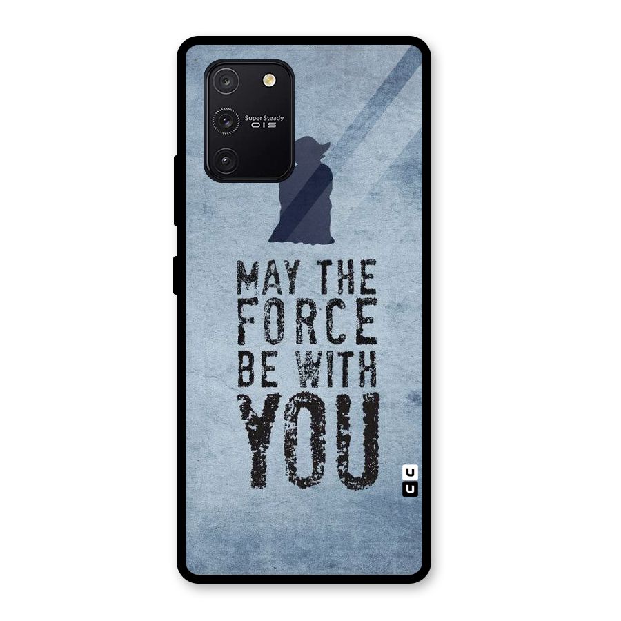 Power With You Glass Back Case for Galaxy S10 Lite