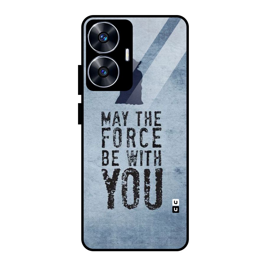 Power With You Glass Back Case for Realme Narzo N55