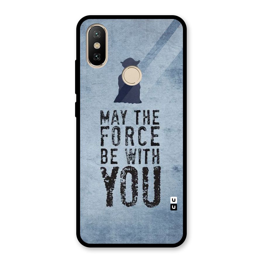 Power With You Glass Back Case for Redmi A2