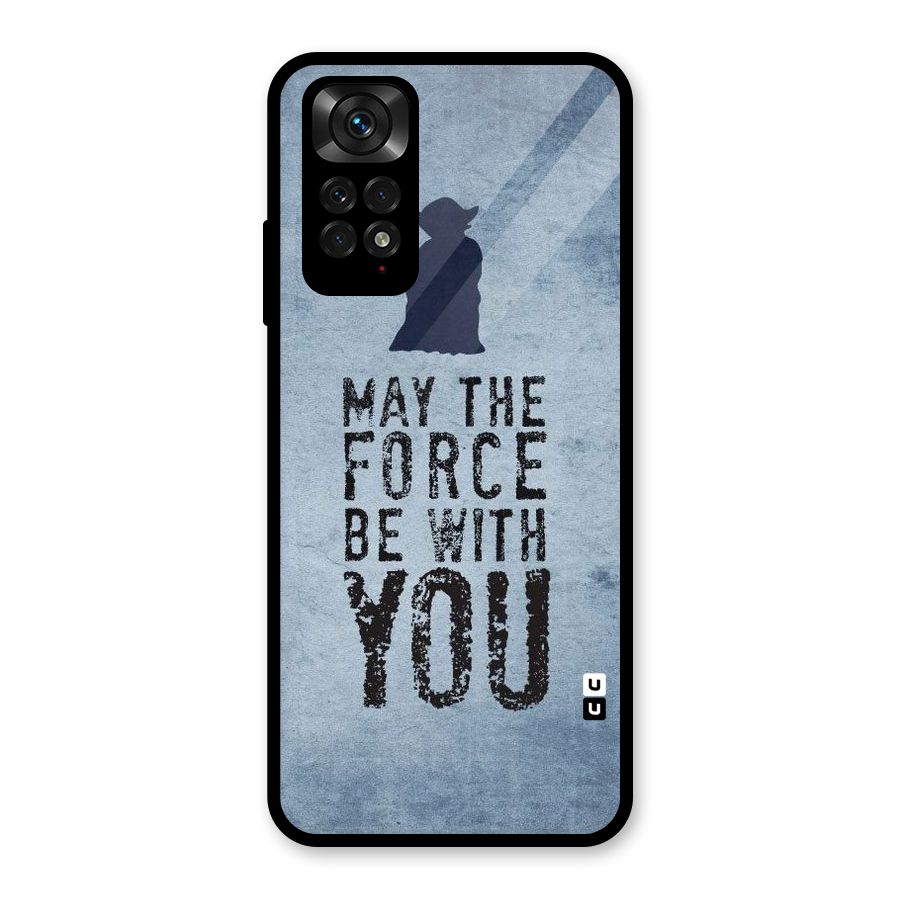 Power With You Glass Back Case for Redmi Note 11S