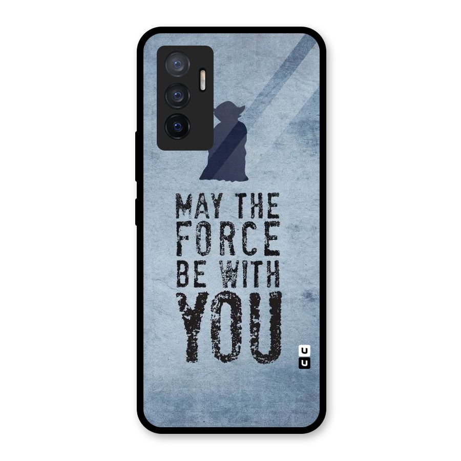 Power With You Glass Back Case for Vivo V23e