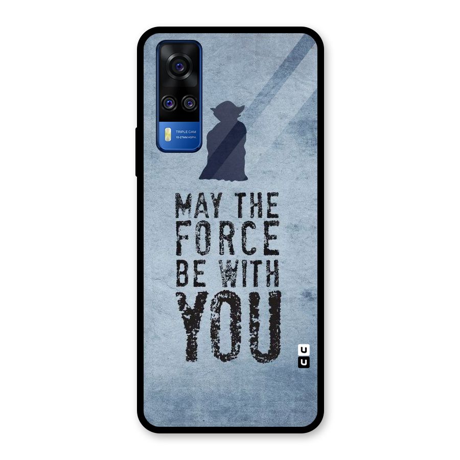 Power With You Glass Back Case for Vivo Y31