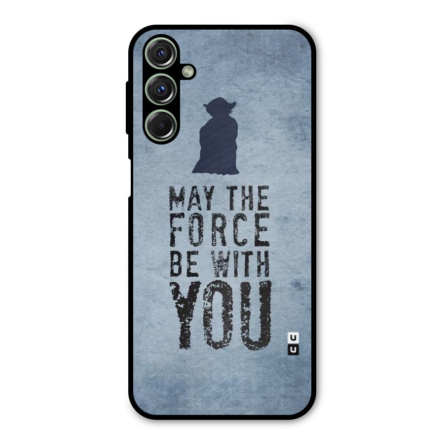 Power With You Metal Back Case for Galaxy F34