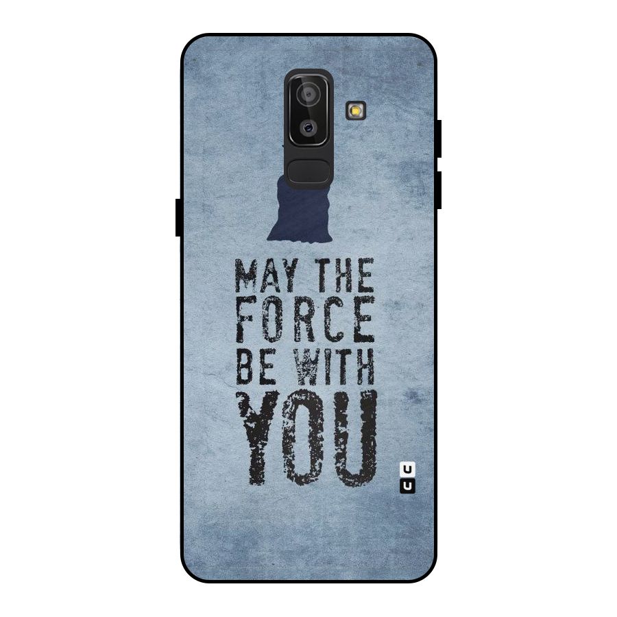Power With You Metal Back Case for Galaxy J8