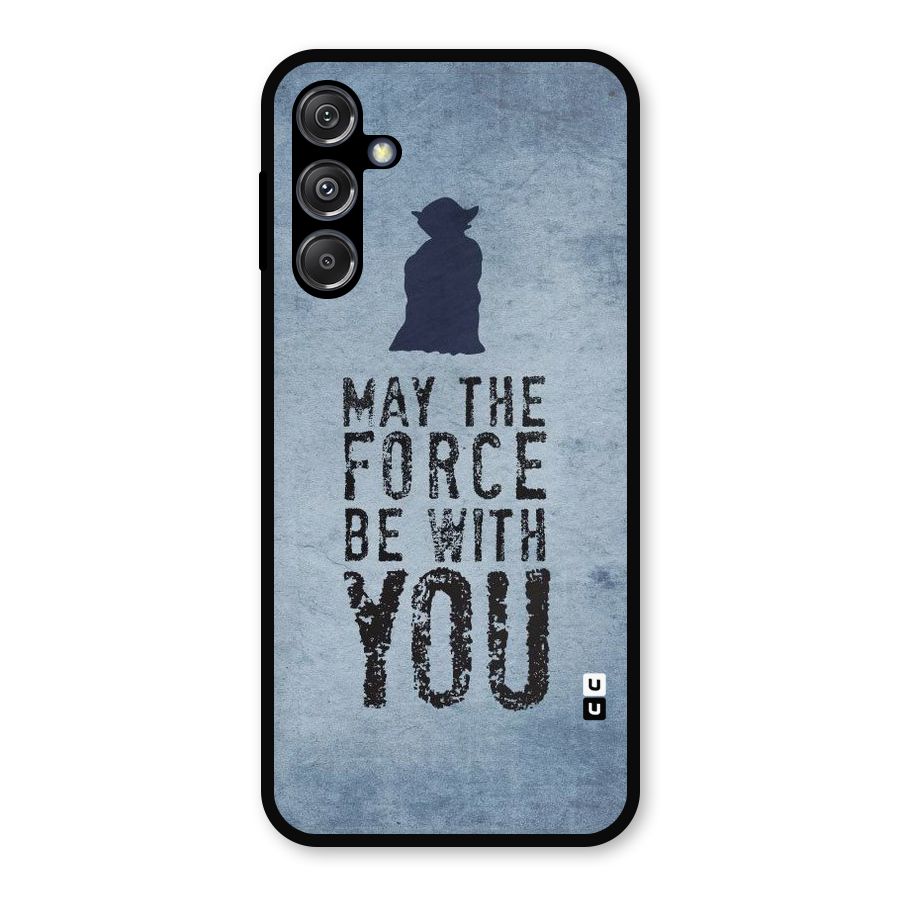 Power With You Metal Back Case for Galaxy M34 5G