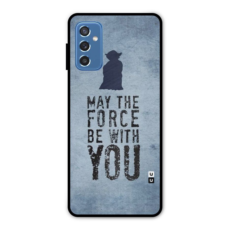 Power With You Metal Back Case for Galaxy M52 5G