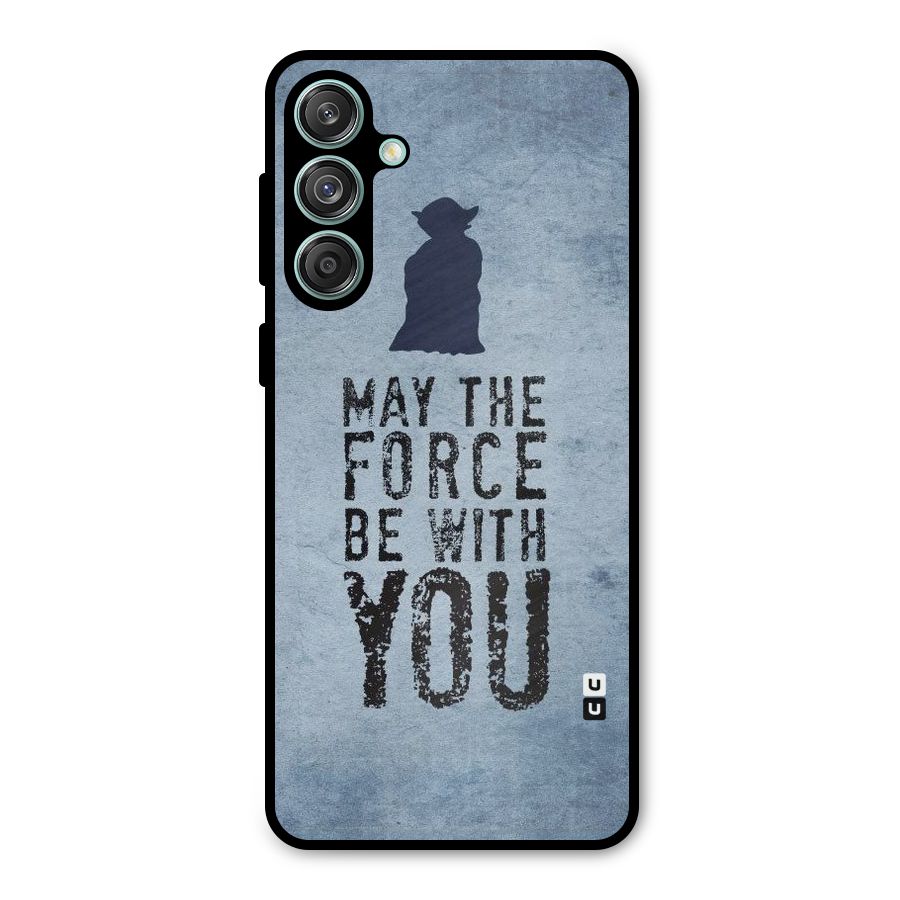Power With You Metal Back Case for Galaxy M55 5G