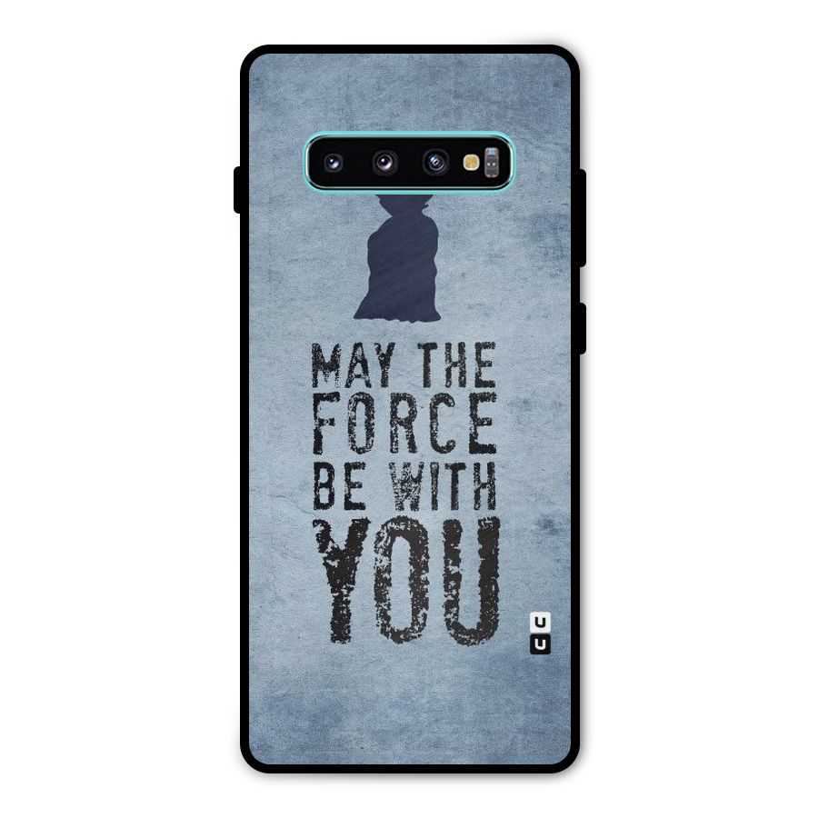 Power With You Metal Back Case for Galaxy S10 Plus