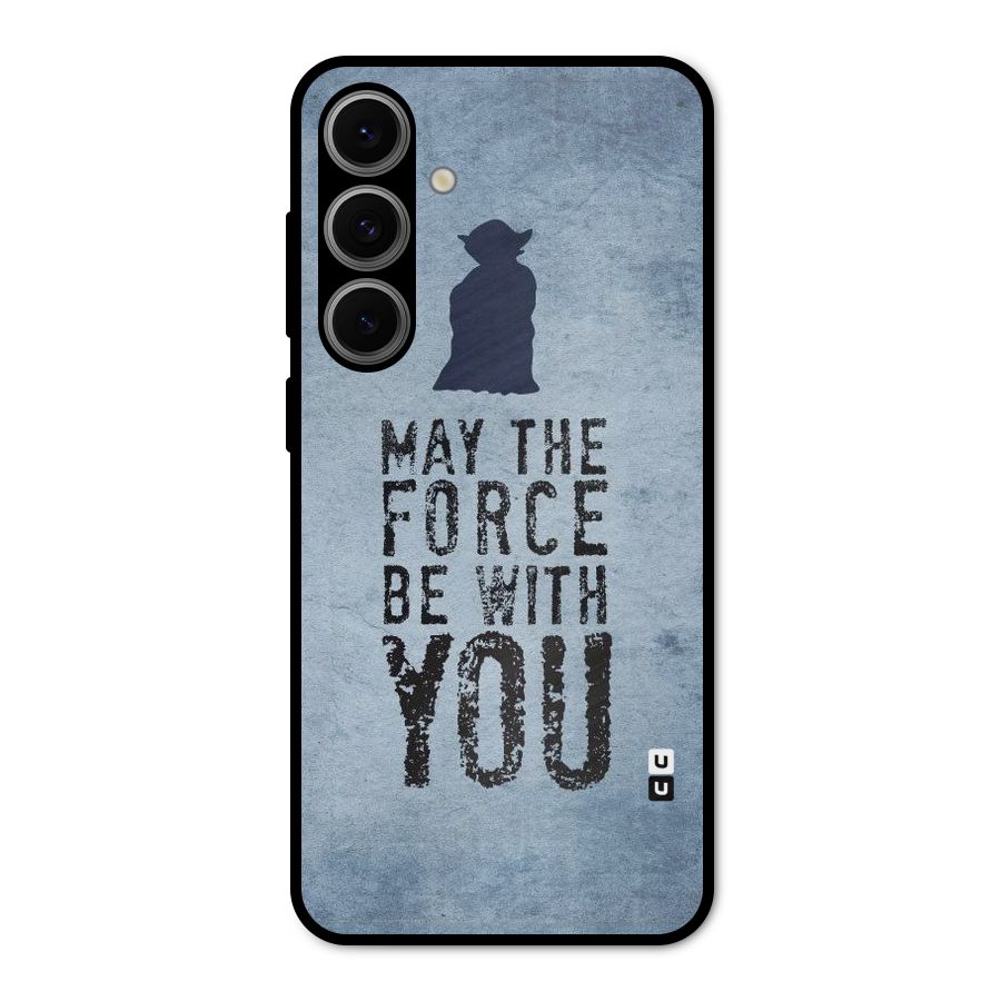 Power With You Metal Back Case for Galaxy S24 FE
