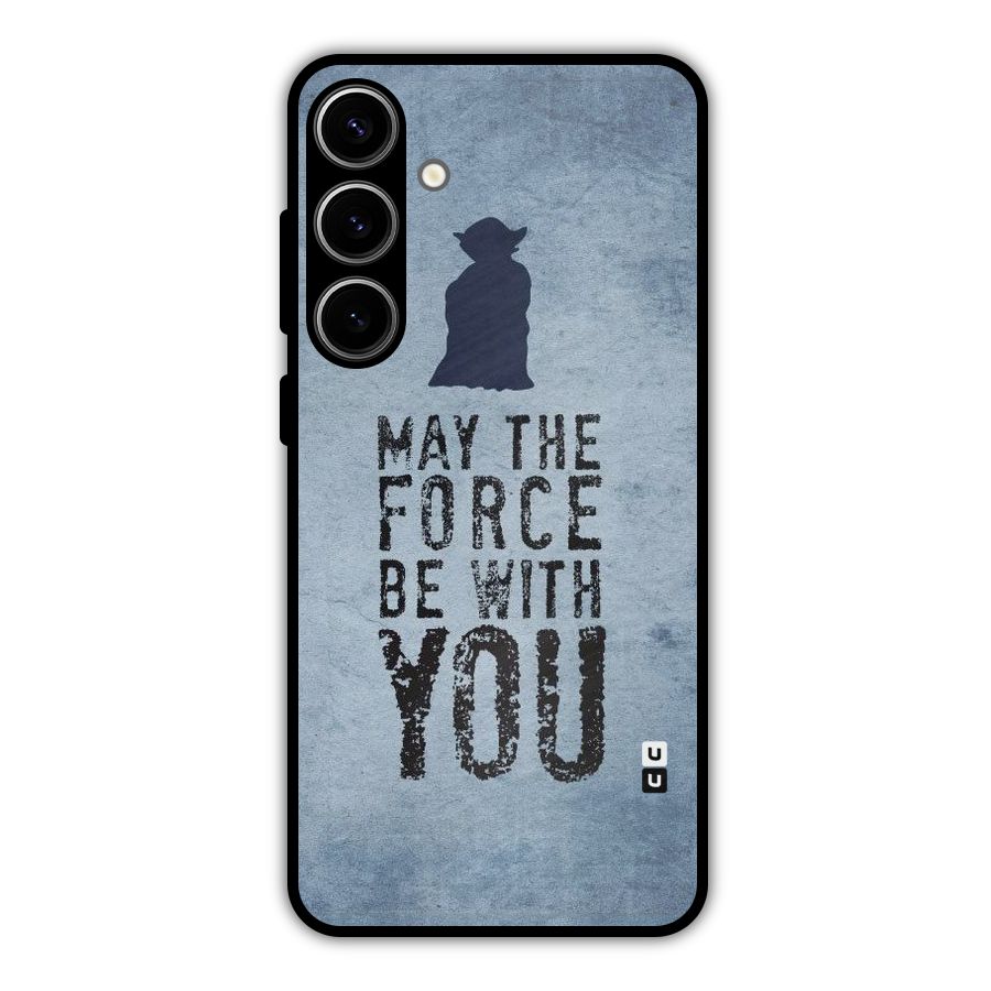 Power With You Metal Back Case for Galaxy S24 Plus
