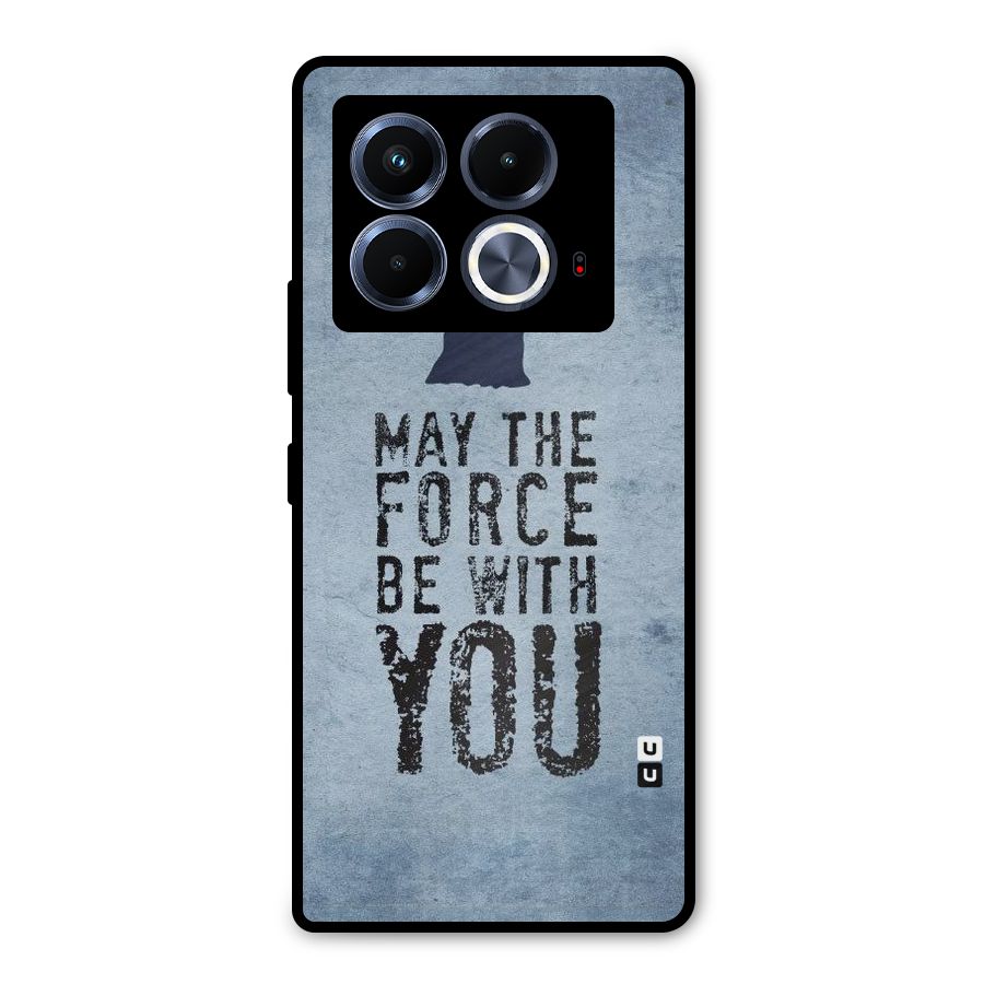 Power With You Metal Back Case for Infinix Note 40 5G