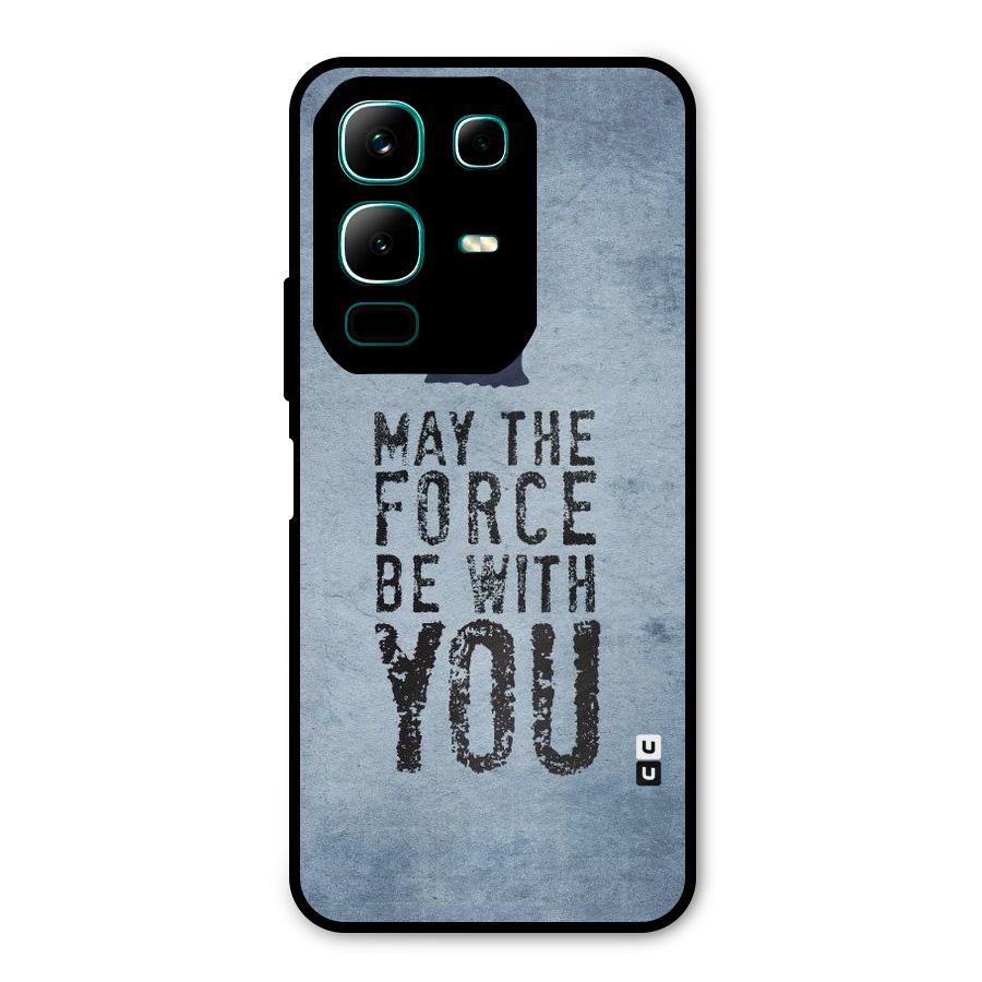 Power With You Metal Back Case for Infinix Note 50x