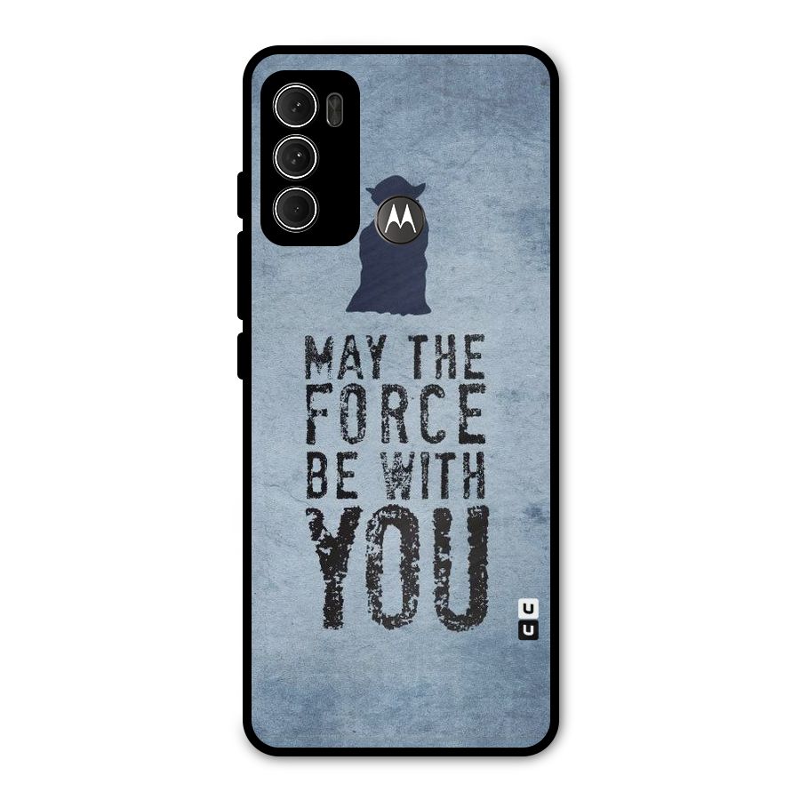 Power With You Metal Back Case for Moto G60