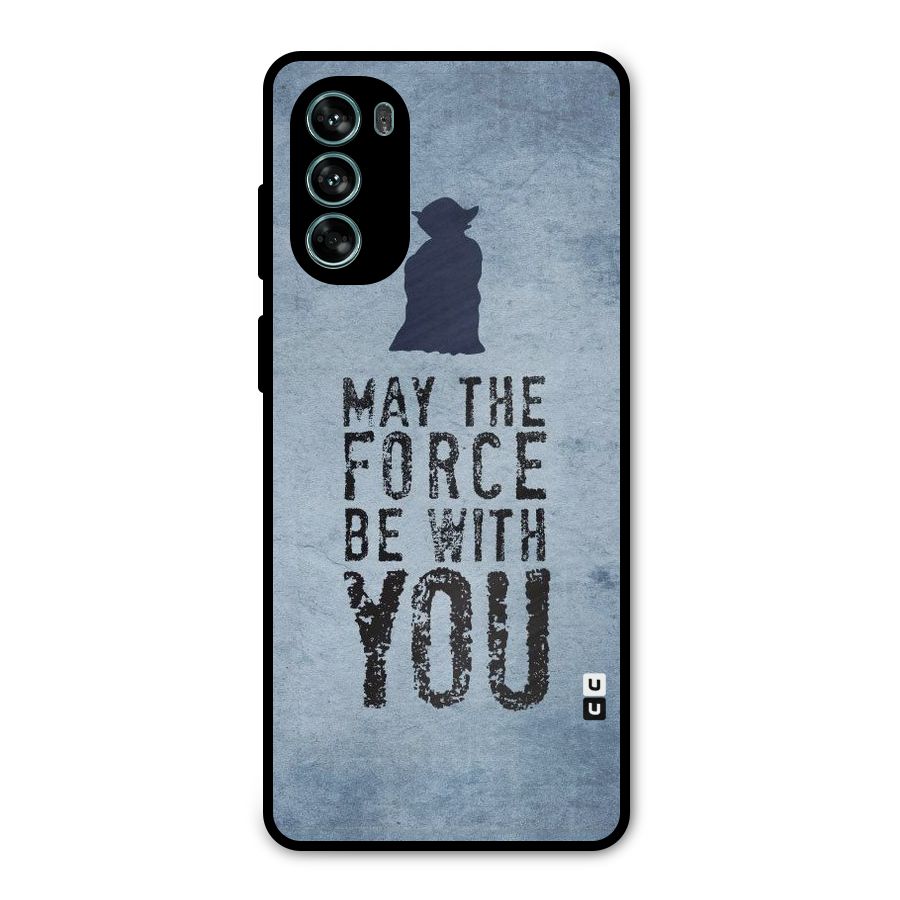 Power With You Metal Back Case for Moto G62