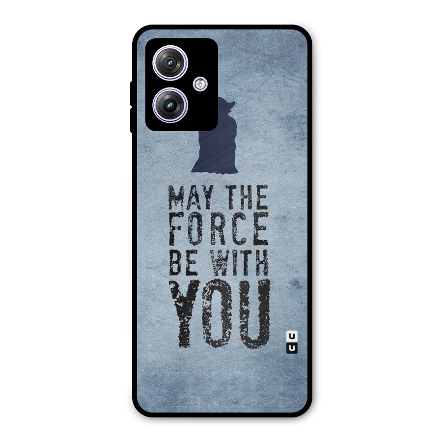 Power With You Metal Back Case for Moto G64