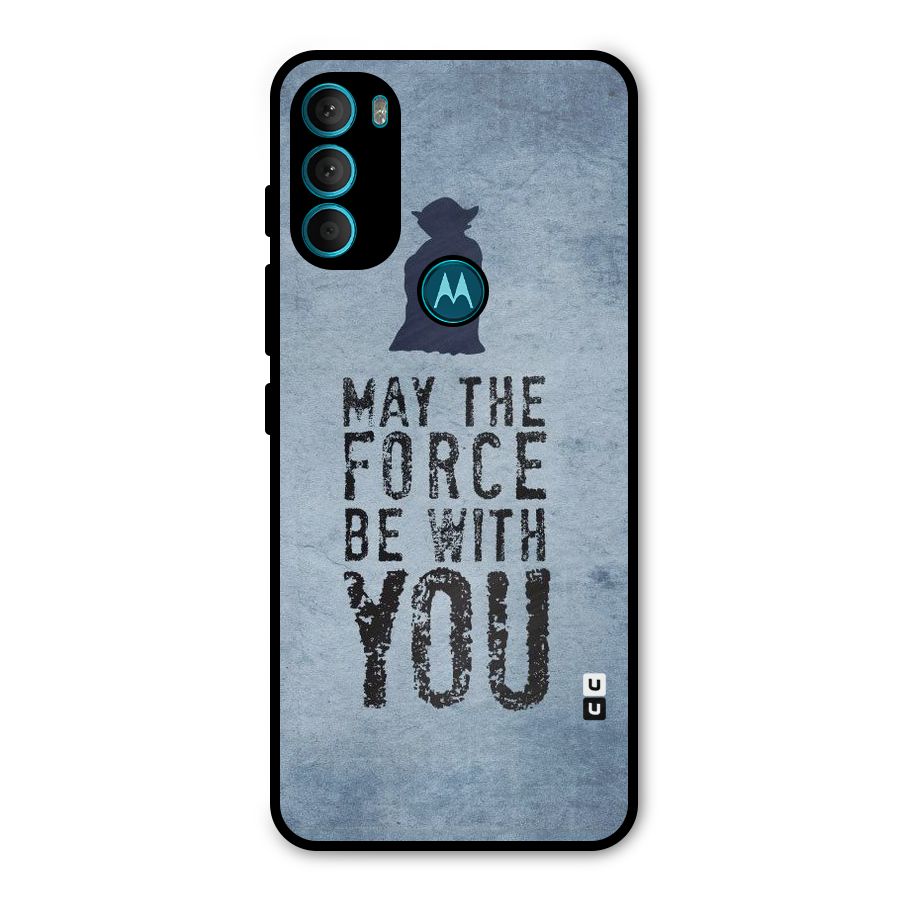Power With You Metal Back Case for Moto G71 5G