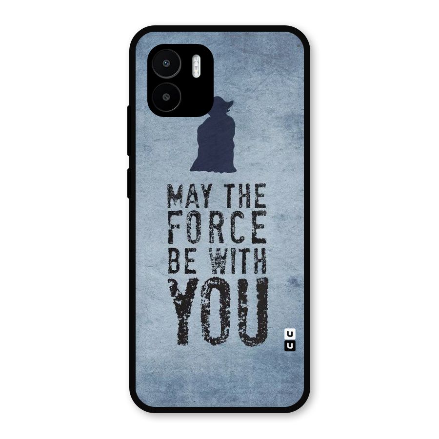 Power With You Metal Back Case for Redmi A2