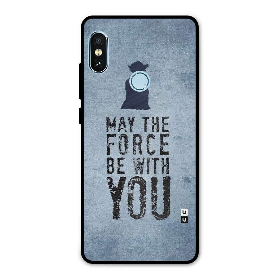 Power With You Metal Back Case for Redmi Note 5 Pro