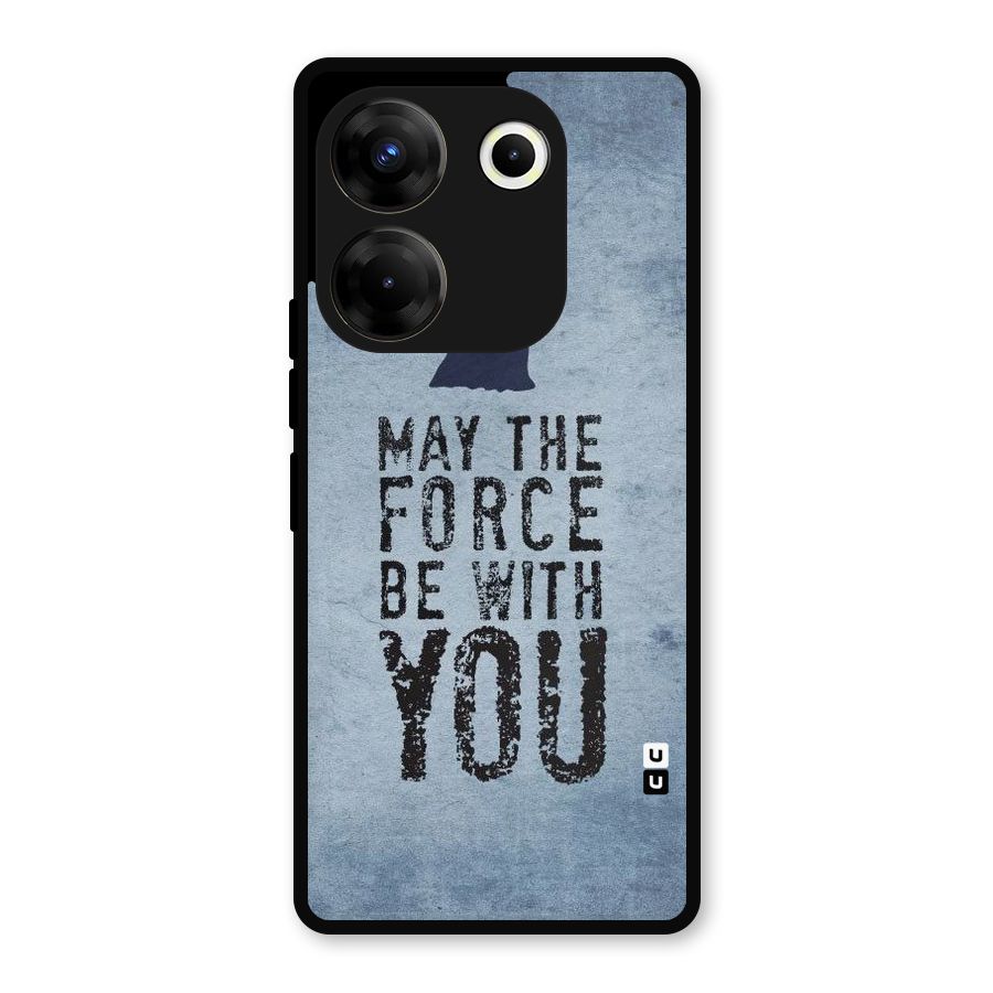 Power With You Metal Back Case for Tecno Camon 20