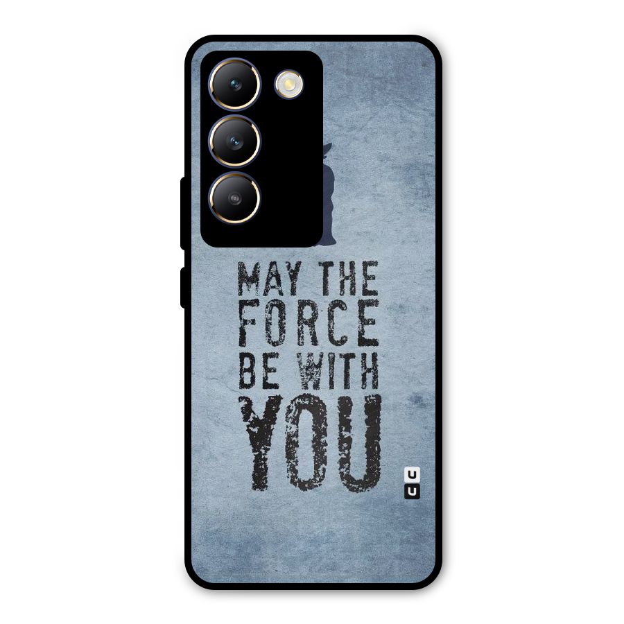 Power With You Metal Back Case for Vivo T3 5G