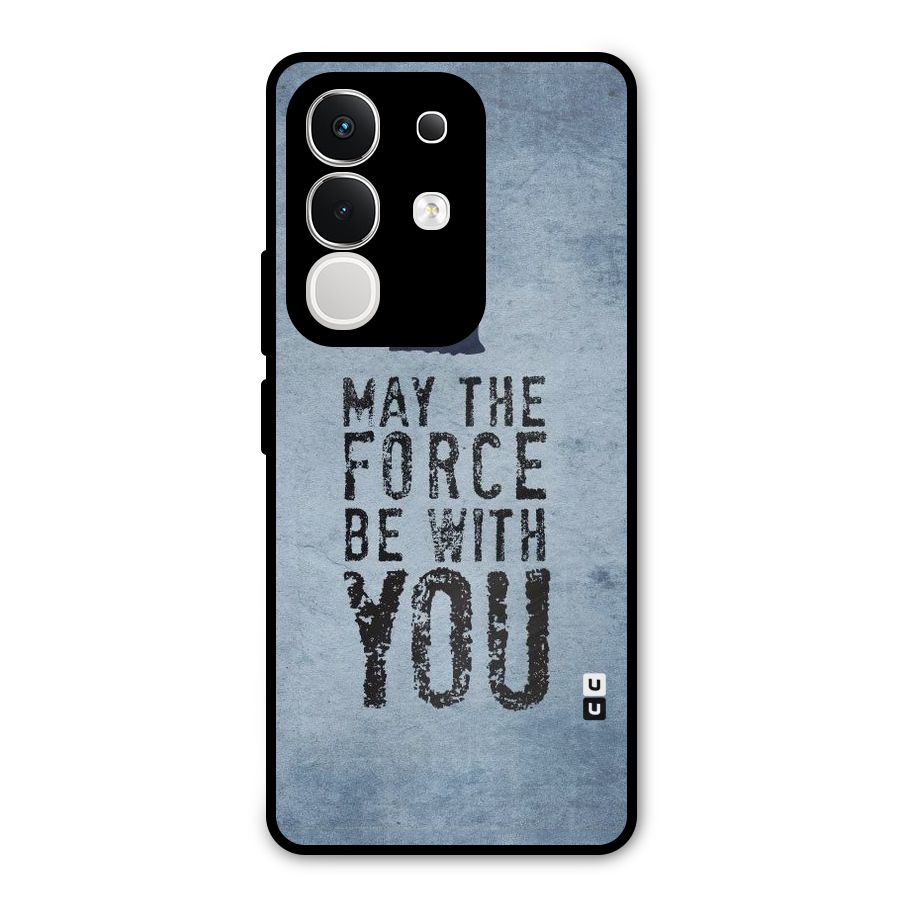 Power With You Metal Back Case for Vivo T4x