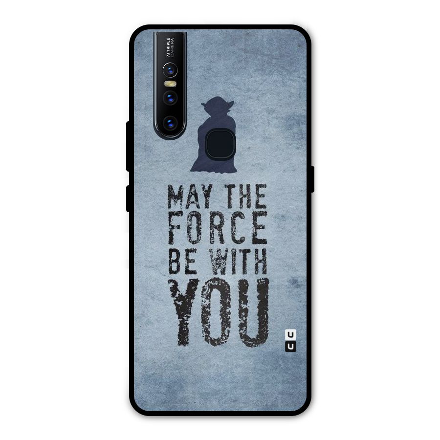 Power With You Metal Back Case for Vivo V15