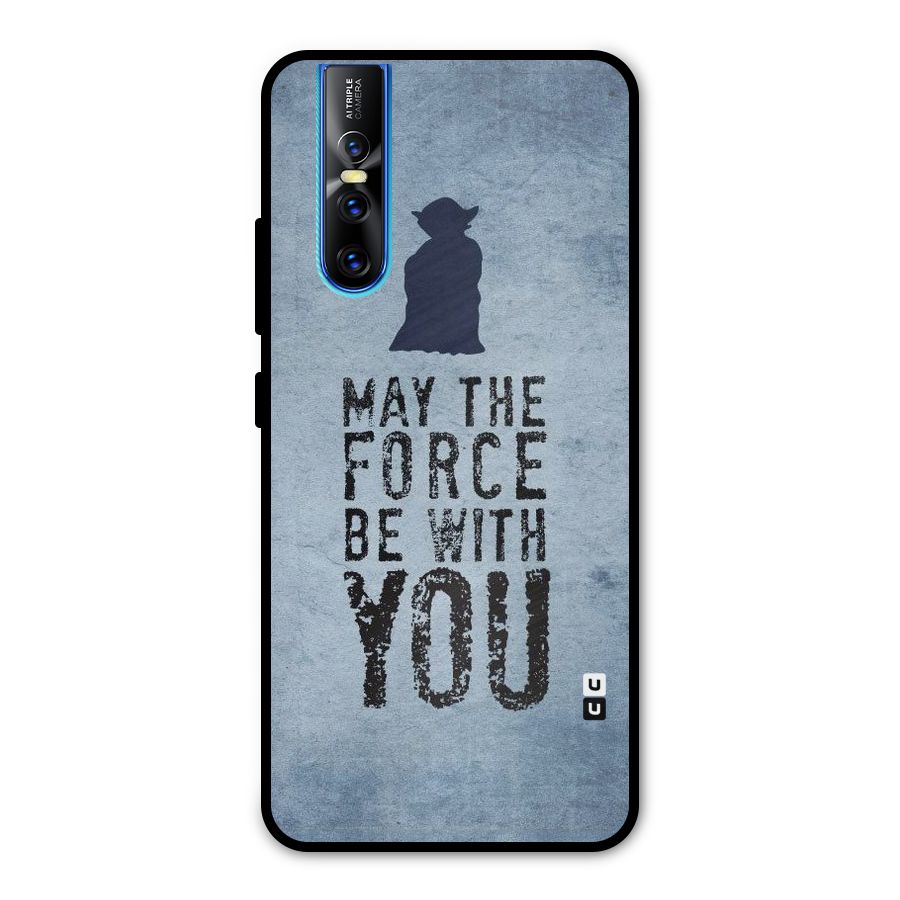 Power With You Metal Back Case for Vivo V15 Pro
