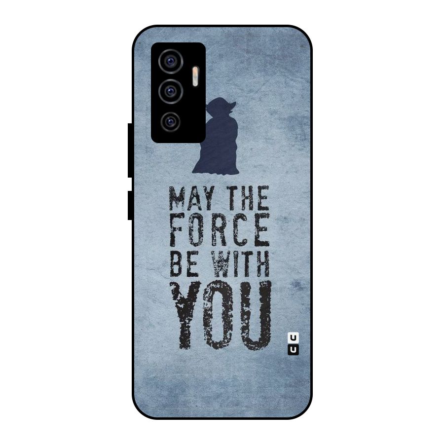 Power With You Metal Back Case for Vivo V23e