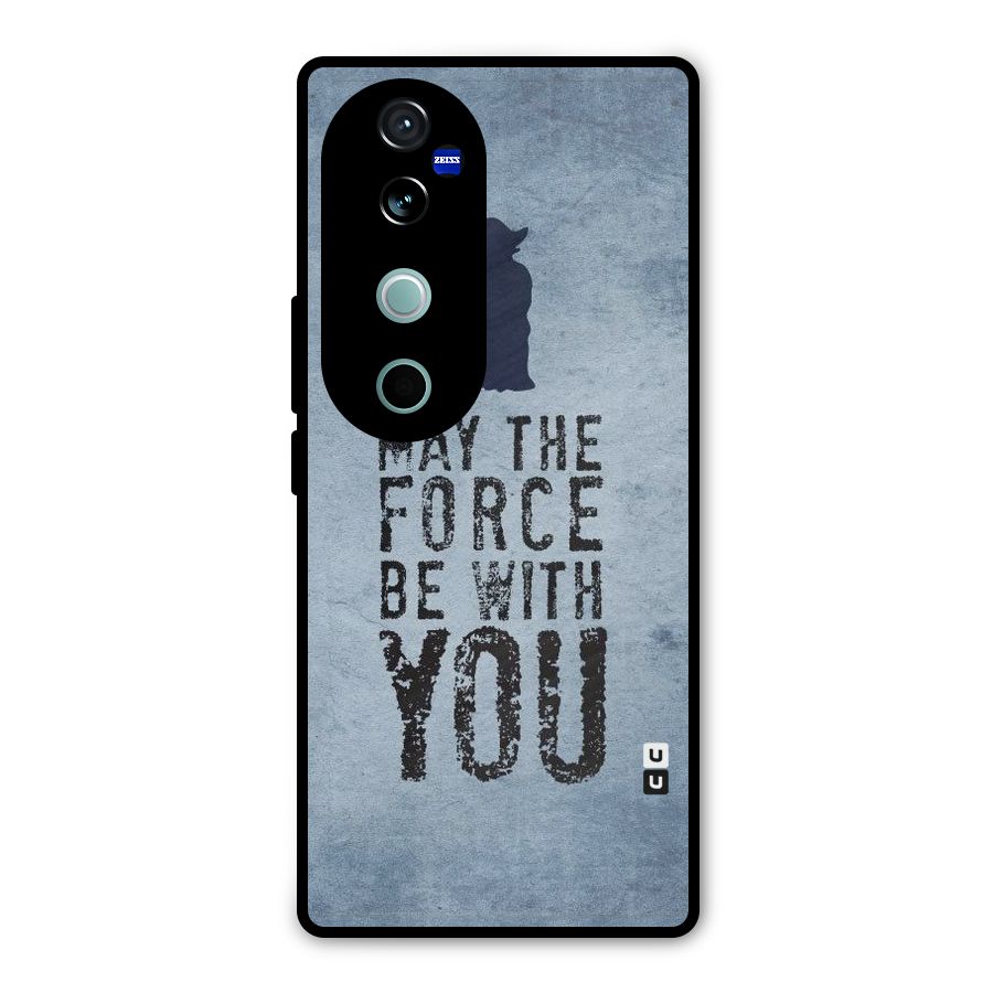 Power With You Metal Back Case for Vivo V40 Pro