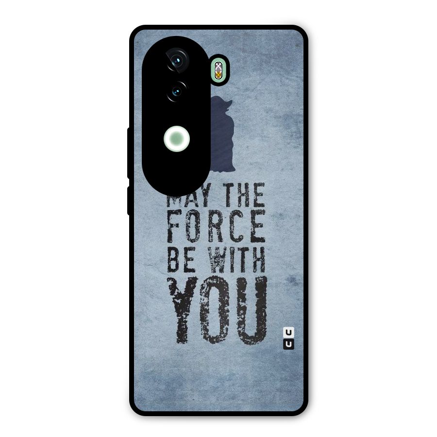Power With You Metal Back Case for Vivo V40e