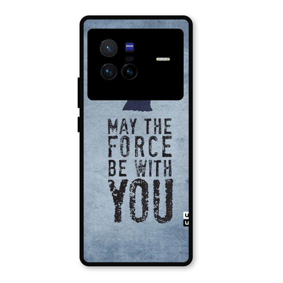 Power With You Metal Back Case for Vivo X80