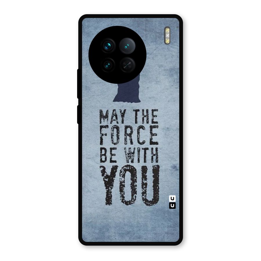 Power With You Metal Back Case for Vivo X90