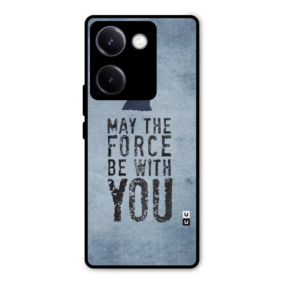 Power With You Metal Back Case for Vivo Y300 Plus
