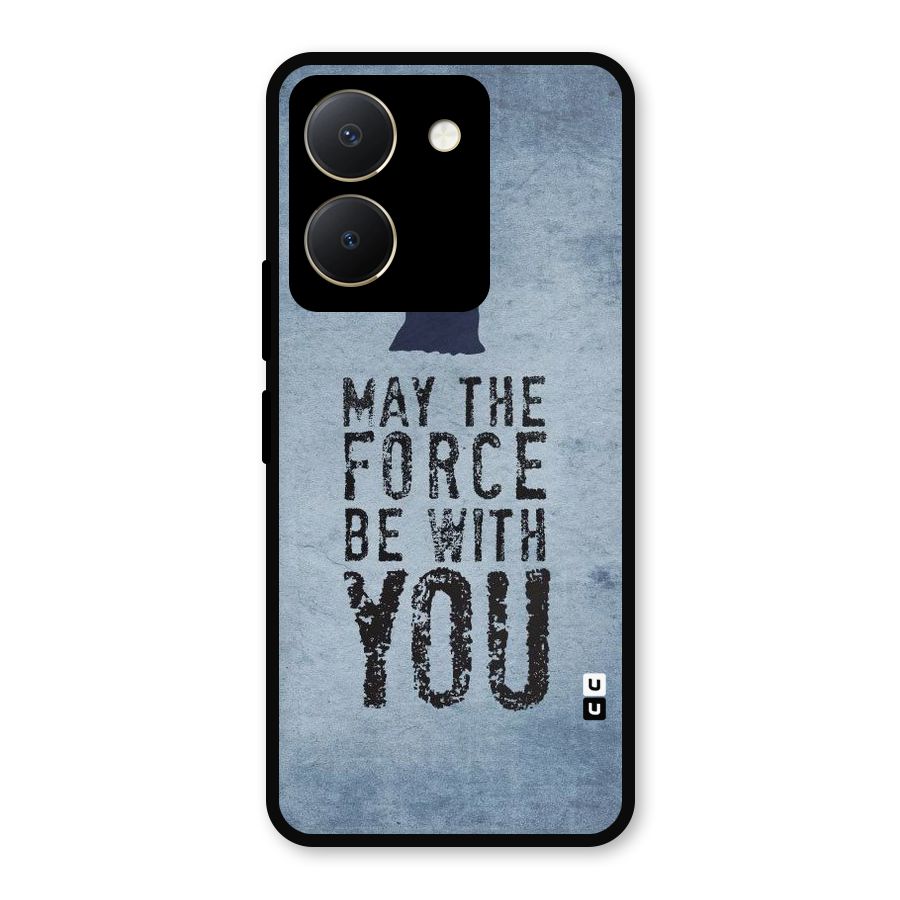 Power With You Metal Back Case for Vivo Y36
