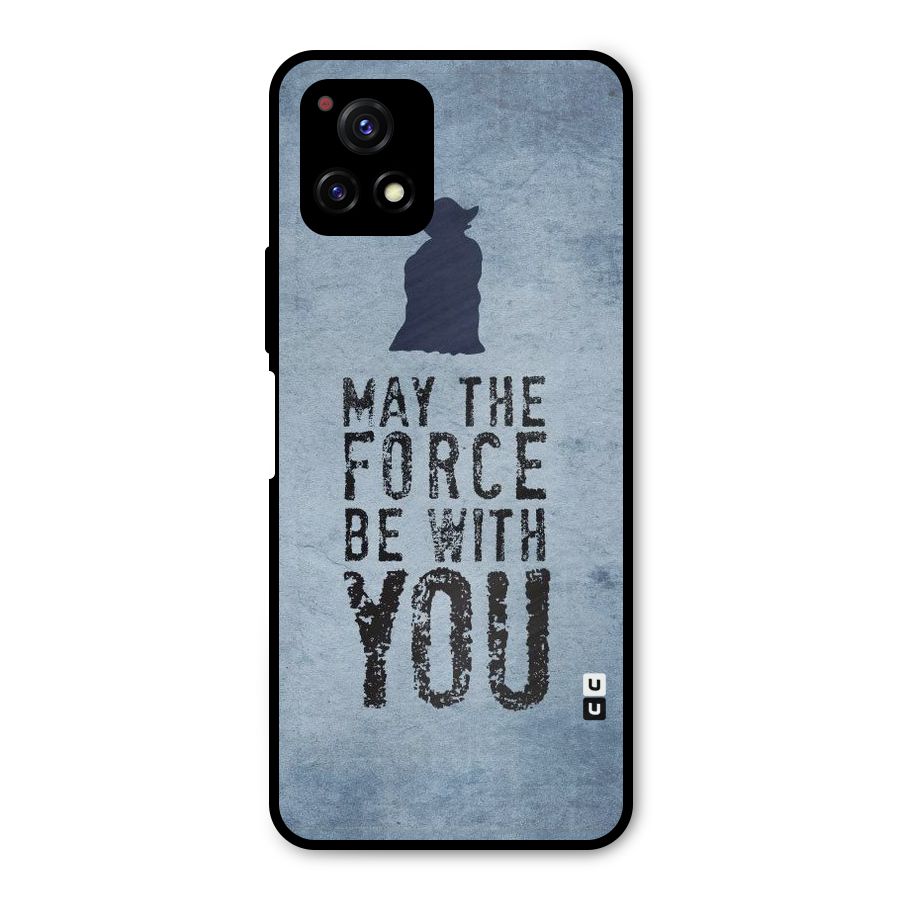 Power With You Metal Back Case for Vivo Y72 5G