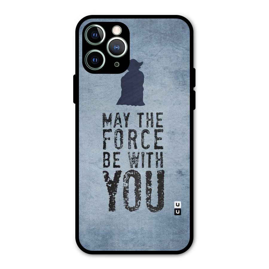 Power With You Metal Back Case for iPhone 11 Pro Max