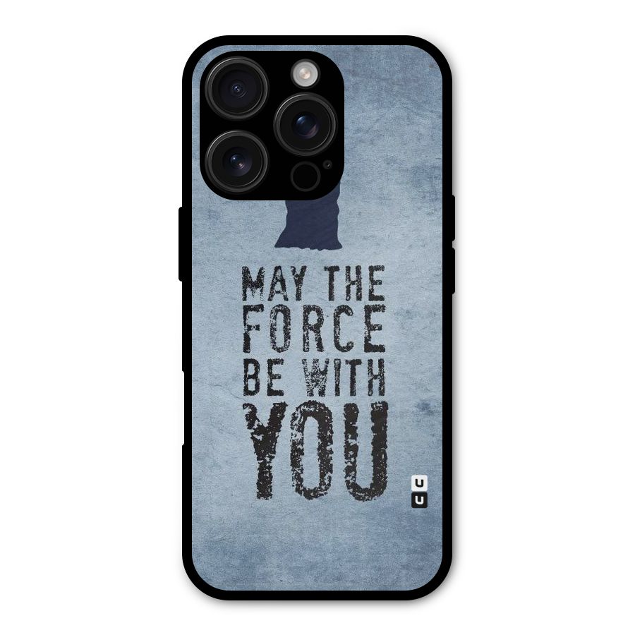 Power With You Metal Back Case for iPhone 16 Pro