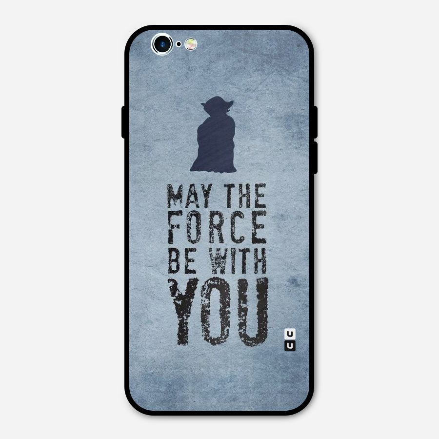 Power With You Metal Back Case for iPhone 6 6s