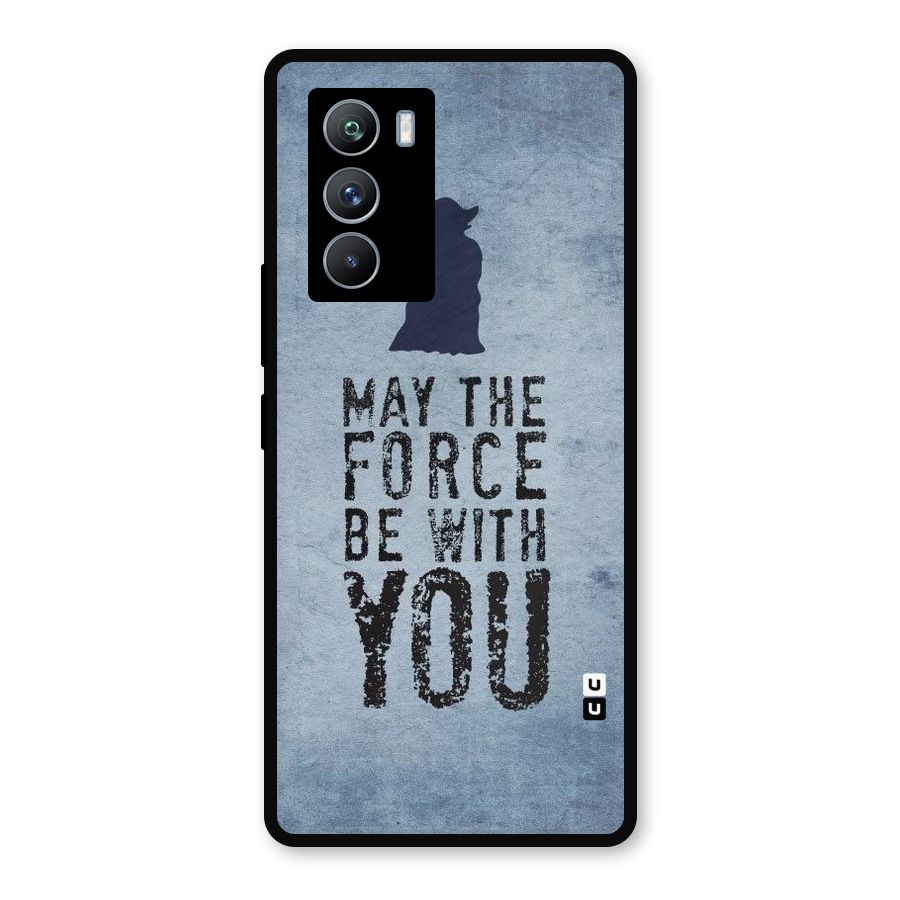 Power With You Metal Back Case for iQOO 9 SE