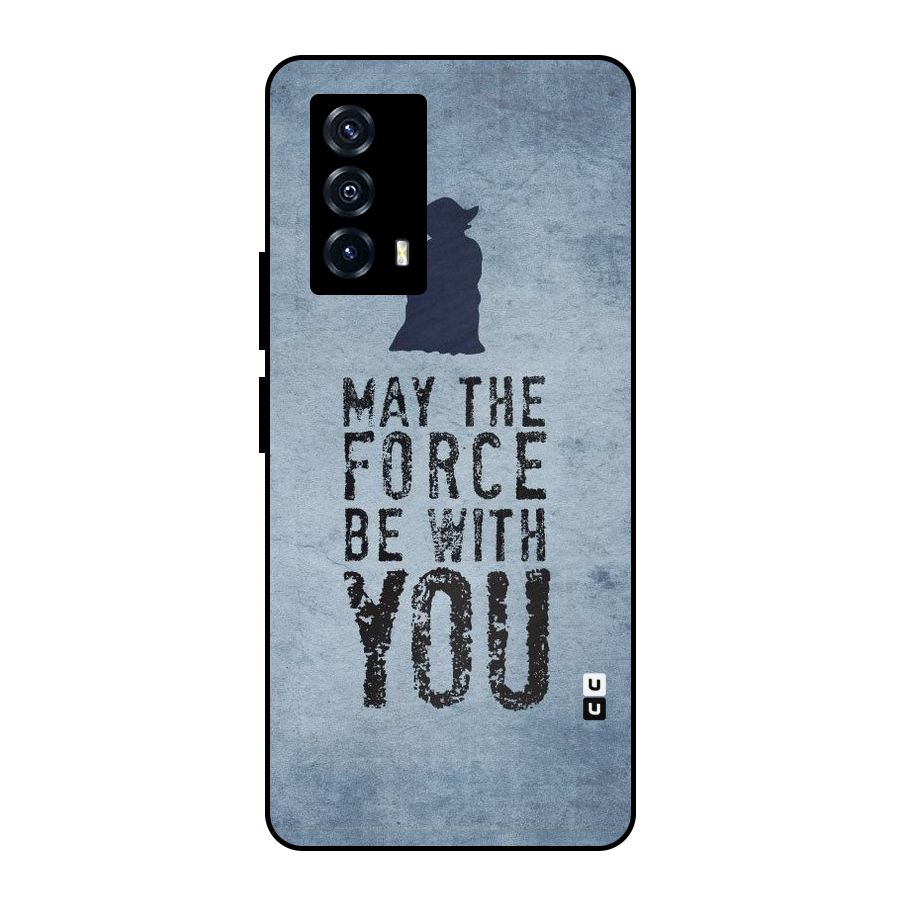 Power With You Metal Back Case for iQOO Z5