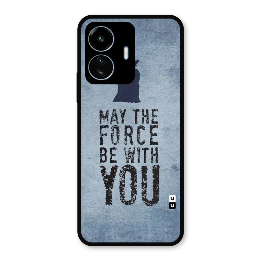 Power With You Metal Back Case for vivo iQOO Z6 Lite 5G