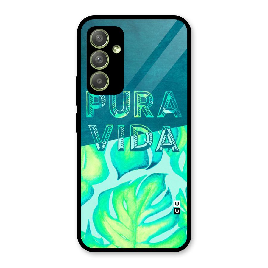 Pre Vida Glass Back Case for Galaxy A54