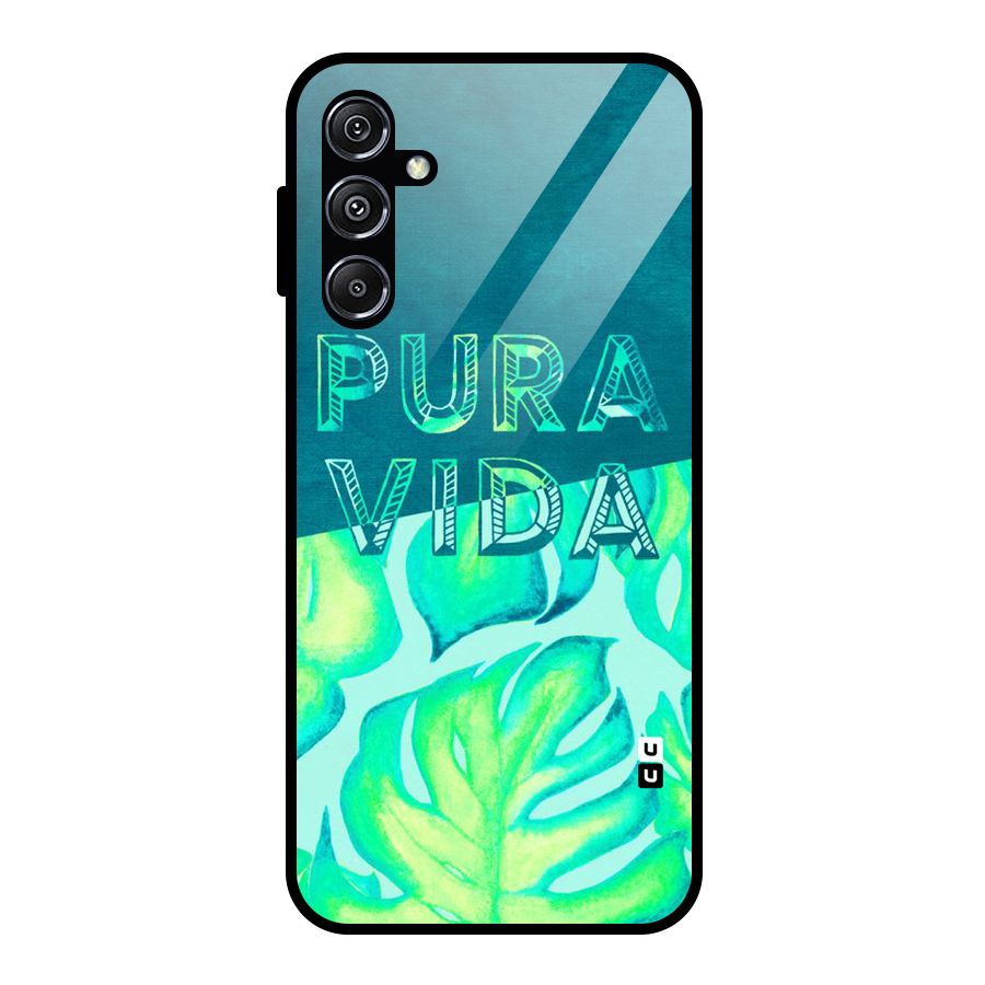 Pre Vida Glass Back Case for Galaxy M34 5G
