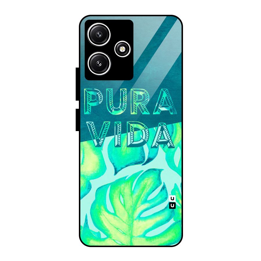 Pre Vida Glass Back Case for Poco M6 Pro