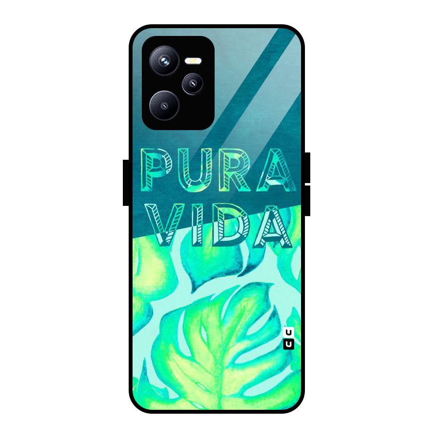 Pre Vida Glass Back Case for Realme C35