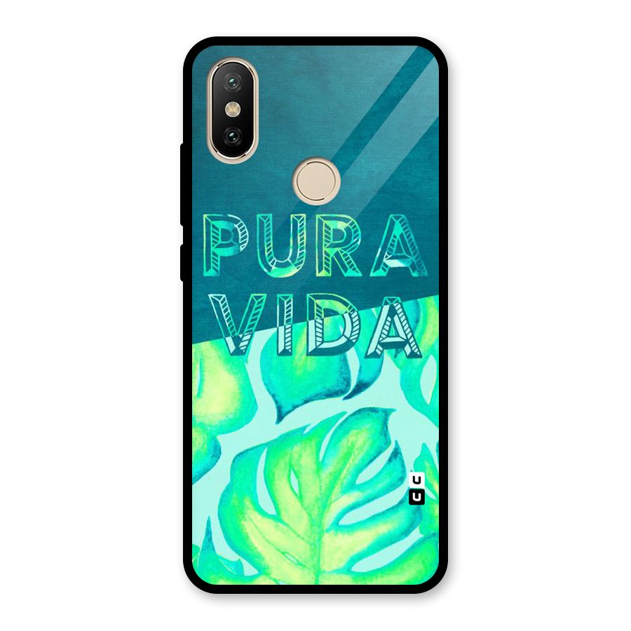 Pre Vida Glass Back Case for Redmi A2