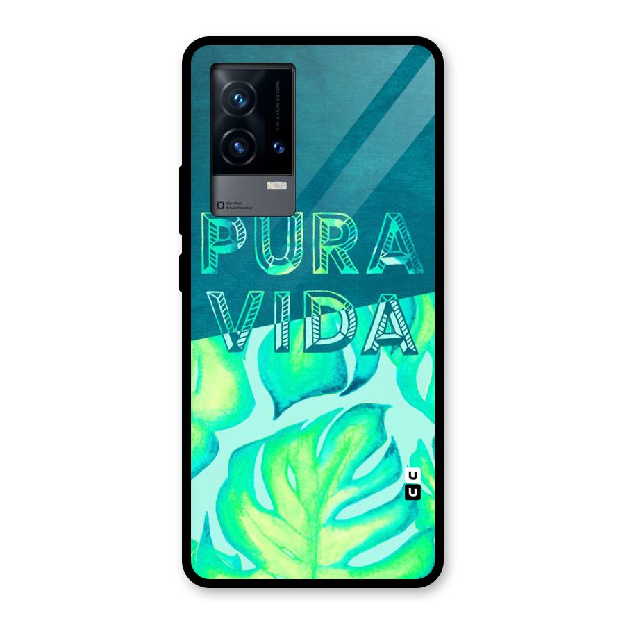 Pre Vida Glass Back Case for iQOO 9 5G
