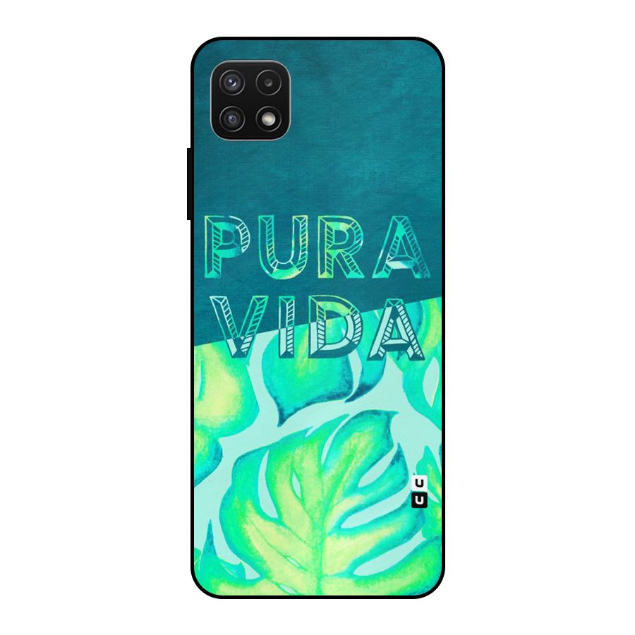 Pre Vida Metal Back Case for Galaxy A22 5G