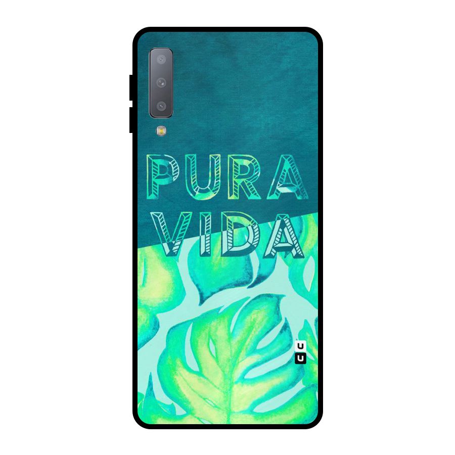 Pre Vida Metal Back Case for Galaxy A7 (2018)